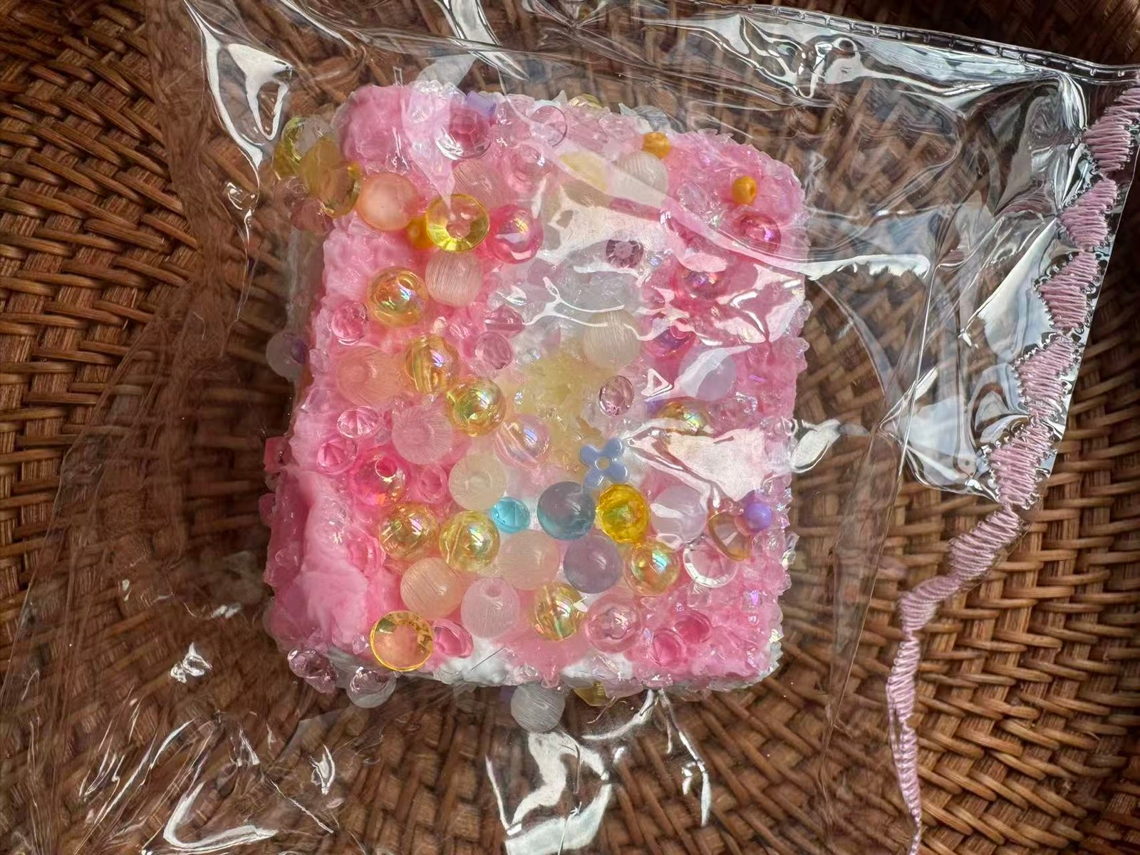 Handmade Decoden Beaded Storage Box - 20 Styles, Style 02