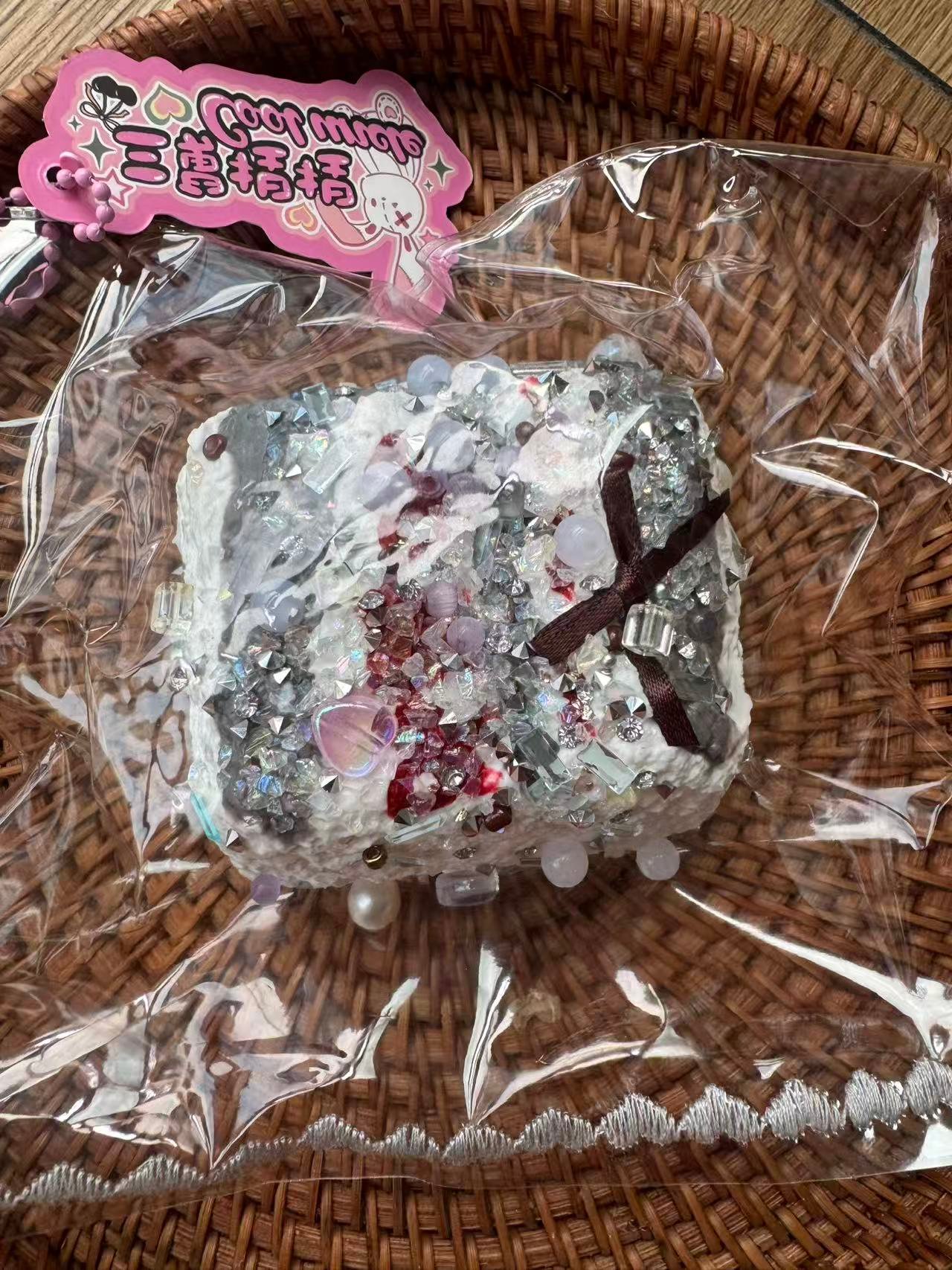 Handmade Decoden Beaded Storage Box - 20 Styles, Style 03