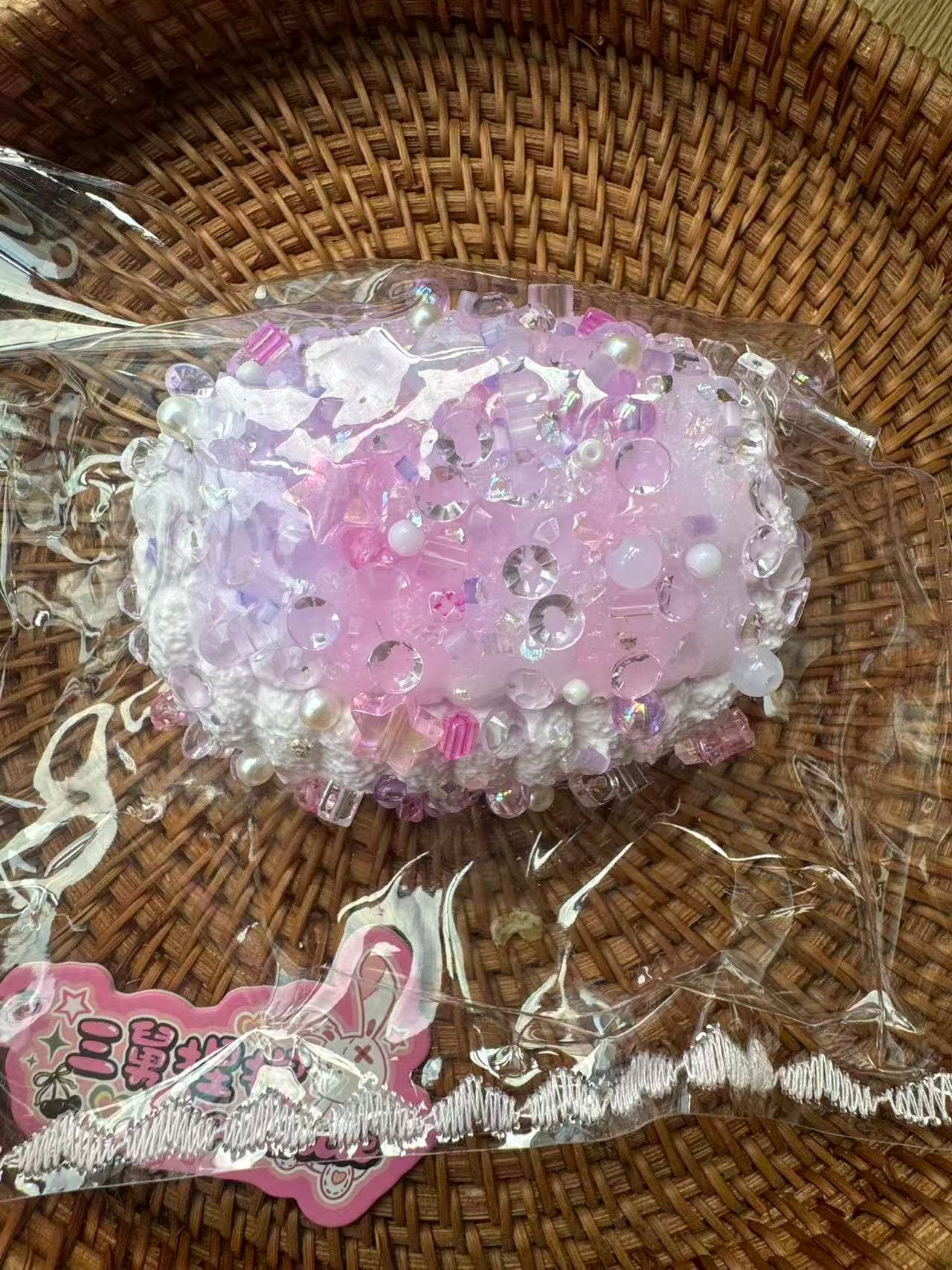 Handmade Decoden Beaded Storage Box - 20 Styles, Style 05