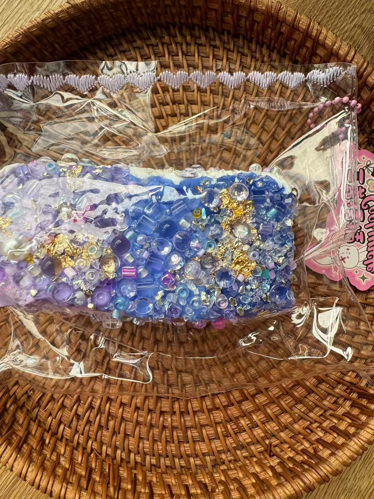 Handmade Decoden Beaded Storage Box - 20 Styles, Style 10